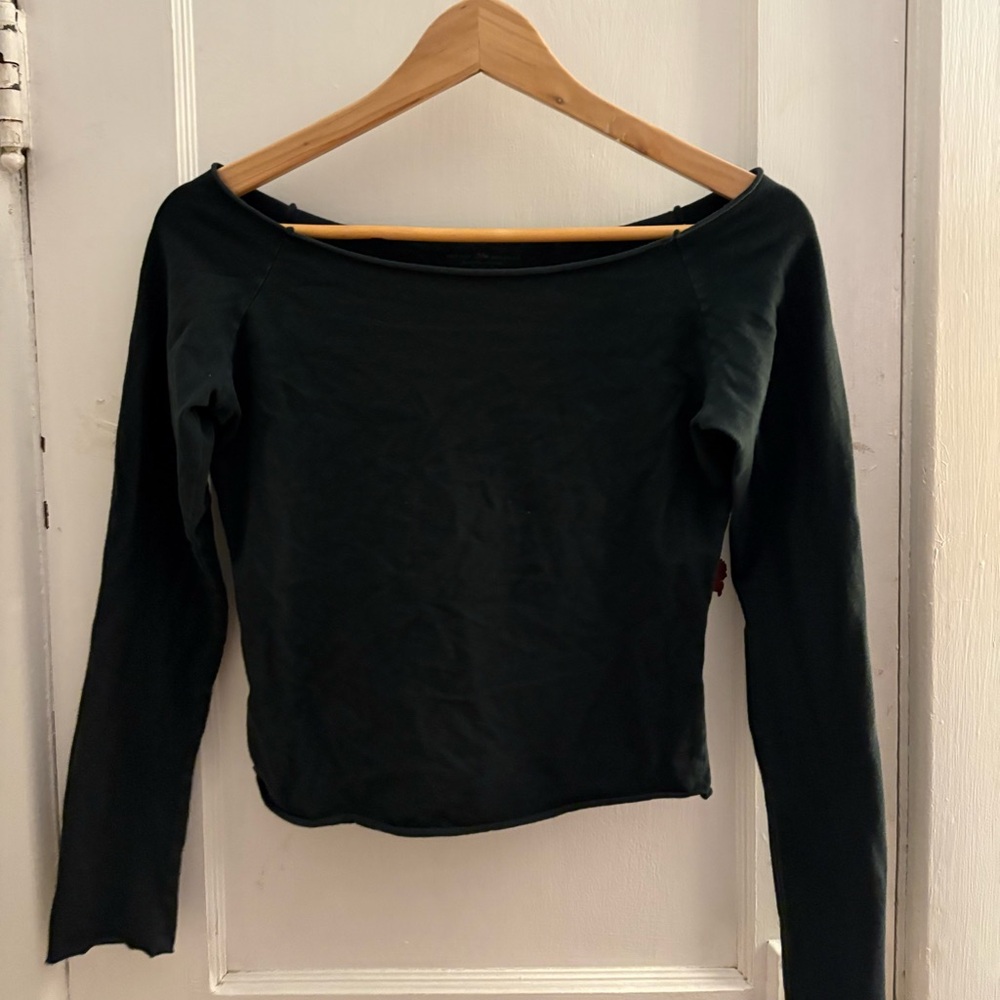 Brandy Melville long sleeve off the shoulder top